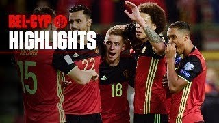 Belgium 4-0 Cyprus | The Hazard Show | #REDDEVILS | #WorldCup​ 2018 Qualifiers