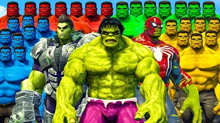 World War Hulk | Team Hulk COC vs Spider Hulk vs Savage Hulk