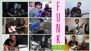 Funk blues solo| 1 track 9 players | Collaboration #2