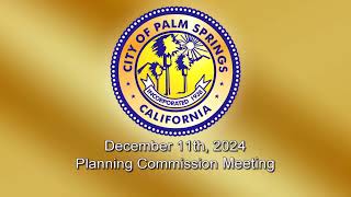 Planning Commission Meeting | December 11, 2024