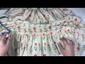 frock design cutting and stitching double frill frock design