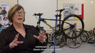 Bike mechanic workshop – Baldoyle training centre