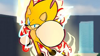 CUSTOM SONIC MOVESET IN TSB (Based off of Frontiers) | The Strongest Battlegrounds