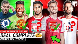 DONE DEALS! Colwill to Liverpool✅ Rice to Arsenal✍️ Onana DEAL DONE☑️ Greenwood, Kane, Cherki Update