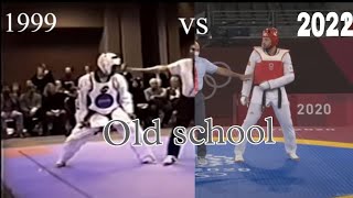 Old school vs modern TKD | [1999 - 2022] highlights imp: don't try this at home 🏠
