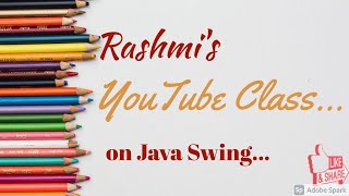 A Simple Java Swing Program to print a message