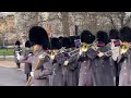 Band of the Welsh Guards - Return to Barracks