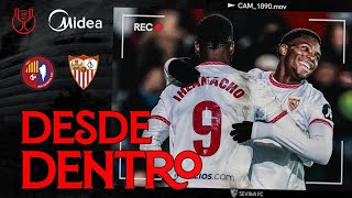 Paso firme hacia los dieciseisavos de Copa del Rey: UE Olot - Sevilla FC, desde dentro