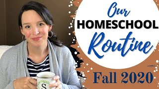 Our HOMESCHOOL ROUTINE 2020 | Homeschooling Mom of 5 | Our DAILY BLOCK SCHEDULE | Mom Chat Fall 2020