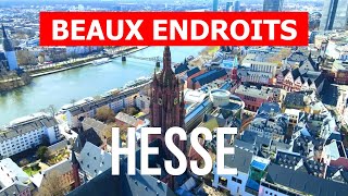 Voyage en Hesse, Allemagne | Villes, tourisme, vacances, lieux, visites, paysages | Drone 4k vidéo