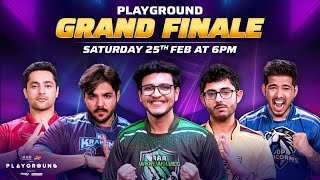 PLAYGROUND 2 GRAND FINALE LIVE | Ft CarryMinati, Triggered Insaan, Harsh Beniwal, Ashish & ScoutOP