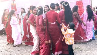 New Tharu Wedding Dance In Hindi Viral Song Just Chill 2025.