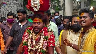 Borabanda Anand Bonam Dance at Golkonda Bonalu | GOlkonda Bonalu 2021 | Bonalu 2021 | chary143100