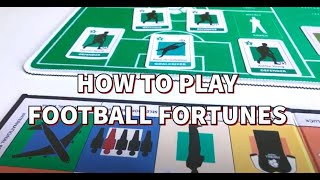 How To Play Football Fortunes the only football management game you can play with friends and family