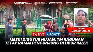 🔴Meski Diguyur Hujan, Taman Margasatwa Ragunan Tetap Dipadati Warga di Libur Imlek