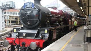 LMS 45699/5699 'Galatea' \u0026 WCRC 33207 (1Z67 London Victoria - Weymouth) @ London Victoria 09/07/16