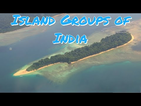 What are the major island groups of Asia?