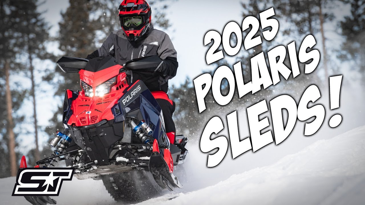 2025 Polaris Snowmobiles! EXCLUSIVE First Look At Everything NEW ...