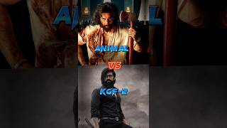 ANIMAL VS KGF-2 #animal #kgf2 #kgfchapter2 #rockybhai #trending #southmovie #actor #vs