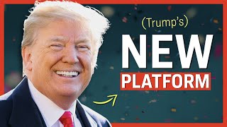Trump Launches New Social Media, Immediate 340% Rise in Stock Price; How to Sign Up | Facts Matter