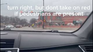 How to pass DMV driving road test. Full ride example for Chicago Elston North location tips guide