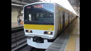 E231系500番台中央総武線「津田沼行き」秋葉原駅発車