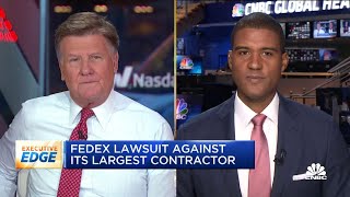FedEx files lawsuit against its largest contractor over holiday peak shipping