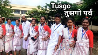 Tusgo नवाखानी parab dance Mahuadanr || tribal Adivasi tusgo nach