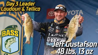 Jeff Gustafson leads Day 3 at the Tennessee River (48 lbs, 13 oz)