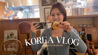 NYC to Korea Vlog | Flying to Korea, girls night out in Seoul, mukbang, beauty and mental reset trip