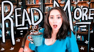 HOW TO READ MORE BOOKS! | Tips from a Grad Student and Librarian☕️