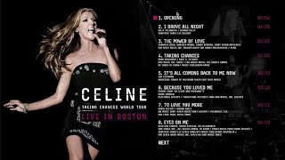 Celine Dion - Taking Chances World Tour (The Concert) | Live In Boston | 2008 DVD | Full Concert