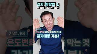 [몸살감기 예방] 세균과 추위에도 끄떡없는 면역력 만드는 법 3가지