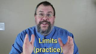 Calculus 1 -- Introduction to limits -- Practice