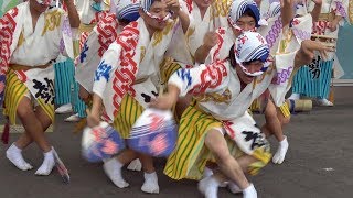 組踊り「 南越谷商店会 勢 連」南越谷プレ阿波踊り（2017.7.16）