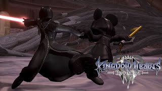 【KH3 Mod】王様(黒コート)vs謎の男(ゼムナス) / Coat Mickey vs Enigmatic Man(Xemnas)