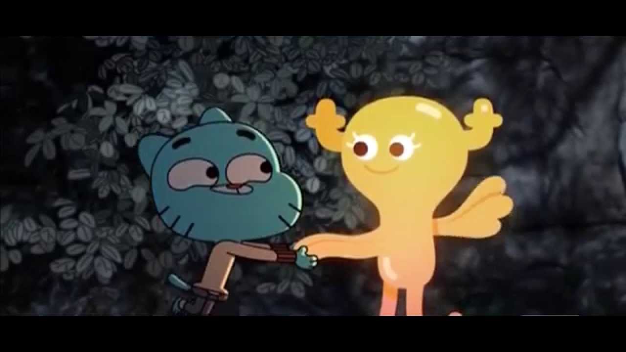 The Amazing World Of Gumball Gumball And Penny Kiss