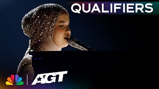 Putri Ariani STUNS with "I Still Haven't Found What I'm Looking For" by U2 | Qualifiers | AGT 2023