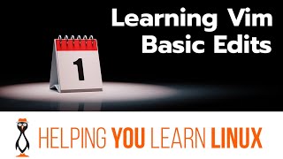 Learning VIM - Day 1 of 7 - Basic Edits