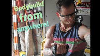 Handy Gym is amazing!! Flywheel training! Bodybuild from anywhere!