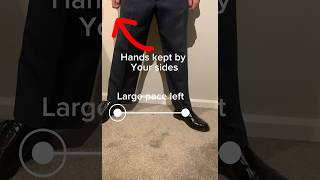 How to do paces left drill #cadets #military #tutorial #aircadets #uk #howto #drill #shorts #easy