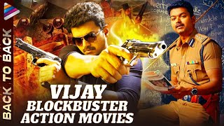 Vijay Blockbuster Full Hindi Dubbed Movies | Back to Back Hindi Action Movies | South Indian Movies