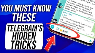 SECRET LIFE HACKS of Telegram on Android: Anonymous Comments, Hidden Text and more