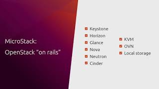 MicroStack: The most straightforward OpenStack ever