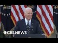 Biden's message after Harris loses to Trump, Federal Reserve interest rate cut, more | CBS News 24/7