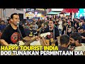 Pelancong dari India Mintak Bob main lagu Hindustan | Sekali semua nak masuk Menari