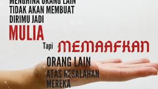 Indahnya memaafkan ( Quotes Dakwah )