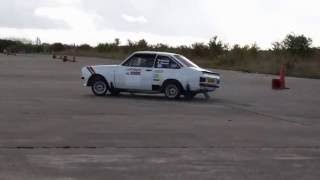 Redditch and District Car Club Autotest -Throckmorton Airfield Oct 2016