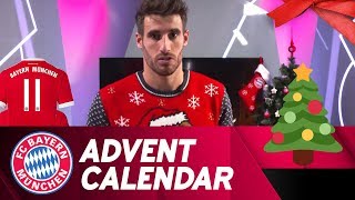 What is Javi Martínez describing? | FC Bayern Xmas Advent Calendar #11