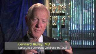 Leonard Bailey MD on First ped heart transplant